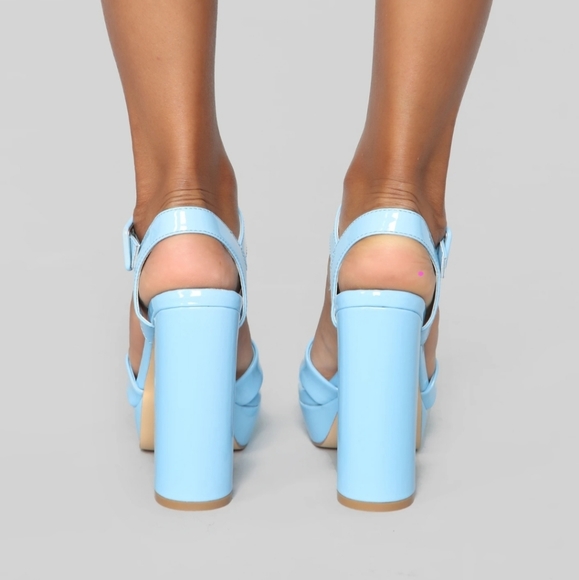 FASHION NOVA YELLOW The Way I am Sandals - Picture 2 of 4